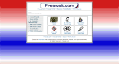 Desktop Screenshot of freewalt.com